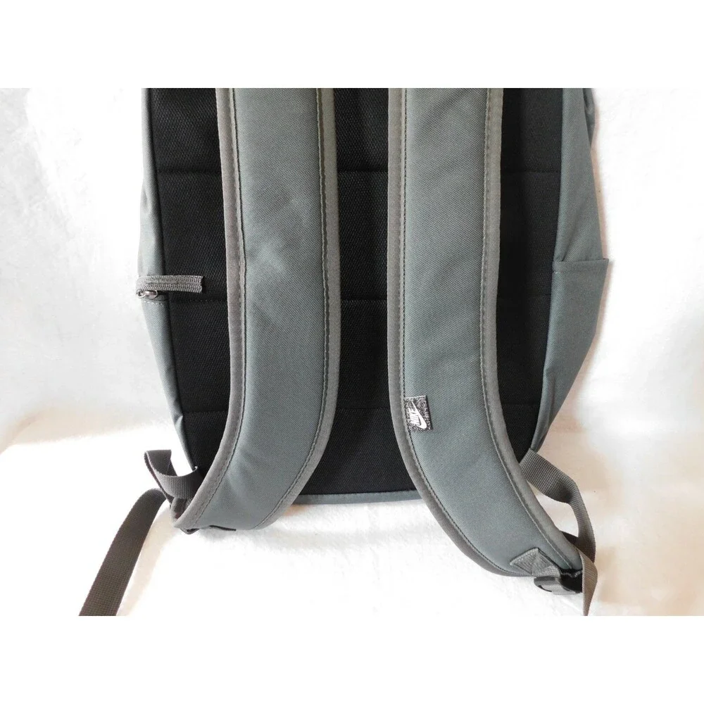 Nike School Gym Beach Backpack Gray and White ~NEW~